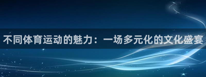 千亿国际官方正版app集团logo：不同体育运动的魅力：一场